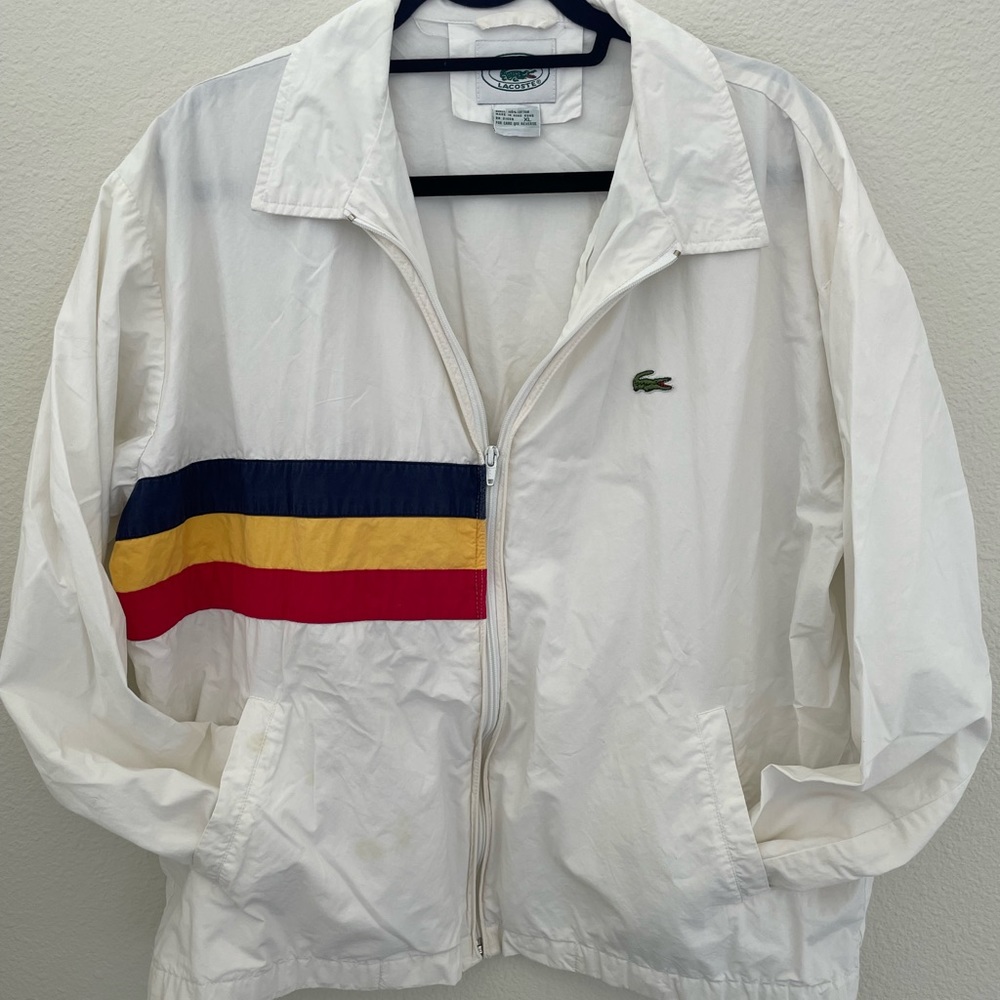 Vintage Lacoste Izod Tennis Jacket